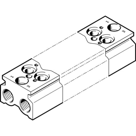 Festo Aansluitblok - 550569