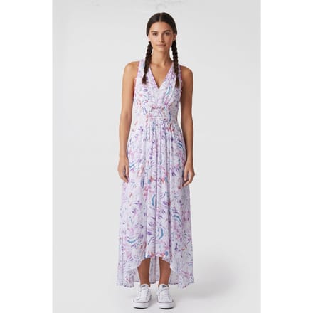 IRO Paris Laini Dress Light Pink Multico Größe: 40 | Maxikleider Outlet | Damen | Rosa