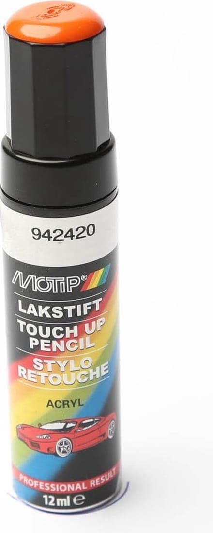 Motip 942630 - Auto lakstift - Oranje - 12 ml