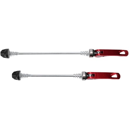 2 stuks Race Mountainfiets Snelspanners Fiets Voor Achter Spies AccessoireRood gray