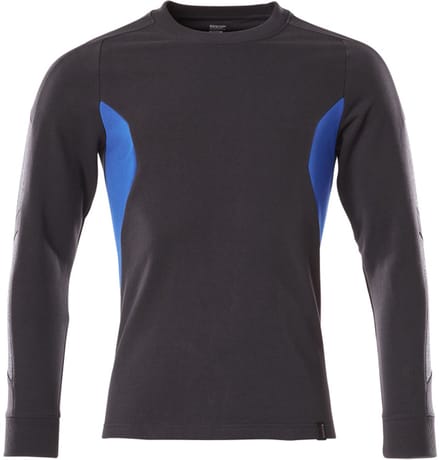 Mascot Accelerate Sweatshirt 18384-962 - donkermarine/helder blauw - 2XL