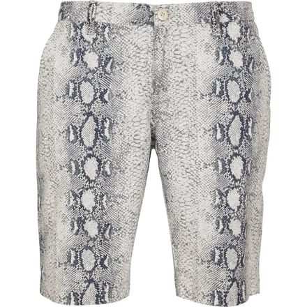 Urban Classics - AOP Stretch Korte broek - Taille, 30 inch - Wit