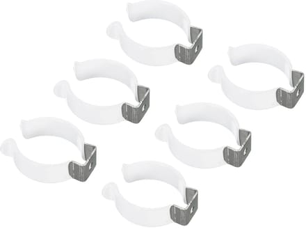 Dailygoods - 6 Stuks U Clips Houder Beugel voor LED Gloeilampen