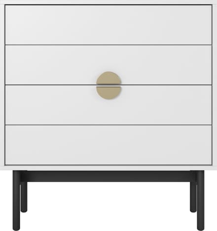 Selsey STOON - Kast - 85 cm - wit