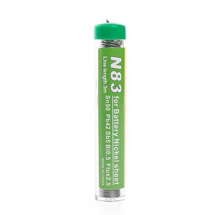 Soldeertin Sn50Pb42 N83 0.8mm in Flesje - 13g