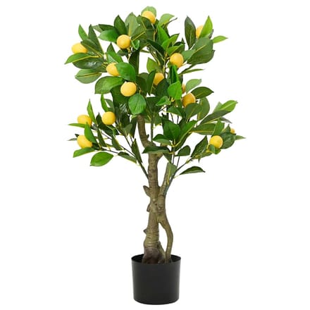 vidaXL - Kunstcitroenboom - 234 - blaadjes - 90 - cm - groen