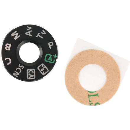 Modus Draaiknop Draaitafel Patch Tag Plaat Naamplaat Vervanging voor 70D Camera Reparatiedelen