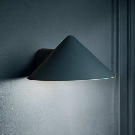 FRANDSEN LED wandlamp op batterijen Grasp, petrol, 15 cm