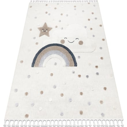 Kleden Rugsx Tapijt YOYO EY78 wit / beige - 160x220 cm