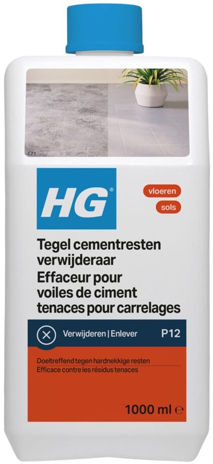 HG tegel cementrestenverwijderaar (product 12) 1L