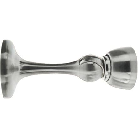 Vloer- wand deurstopper met magneet rvs look TWM 2495NI