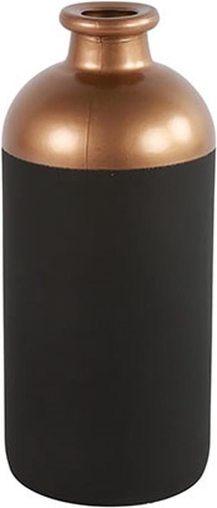 Fles ro Madelon S zwart/koper