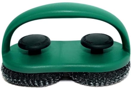 Big Green Egg Dual Brush Grid Scrubber