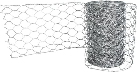 Decoratief Metaalrooster 21.5 cm - 1.22 m - Platinakleur voor Creatieve Projecten