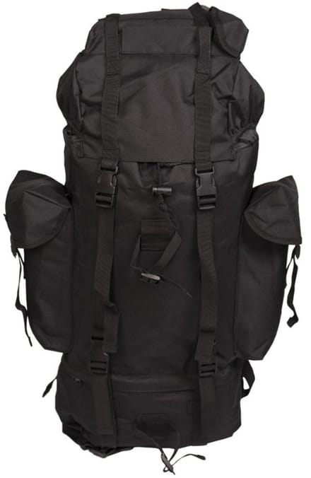 Mil-Tec Bundeswehr Combat-rugzak, 65l, groot, zwart