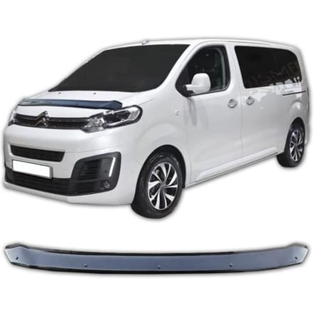 Déflecteur de Capot - SCOUTT - Citroen Spacetourer - Plastique ABS - Installation Facile - Noir noir