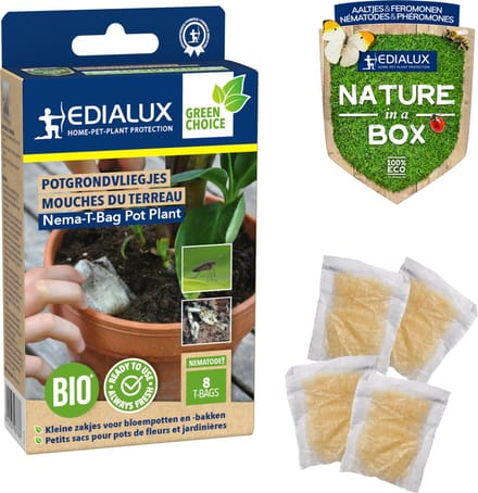 Edialux Nema-T-Bag Plant tegen potgrondvliegjes
