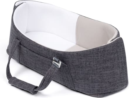 Doomoo Nest'n Go – Het Ideale Babynestje voor Thuis en Onderweg - Biokatoen - Grey