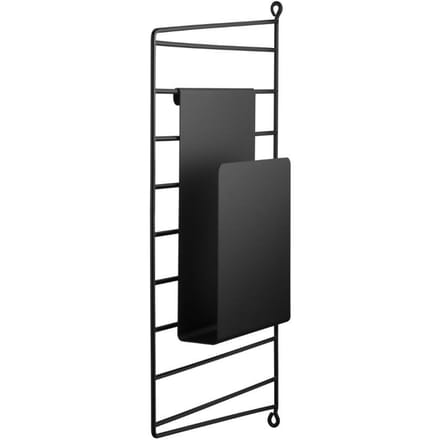 String Furniture - Tijdschriftenhouder - zwart