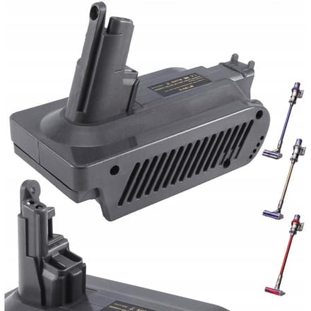 Rosfix Adapter Batterij Vervanging - ABS Duurzaam, Geschikt voor Bosch 18V BAT622/BAT609, Dyson