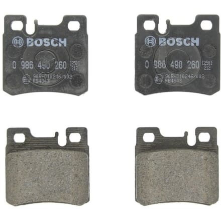 Remblokset BOSCH 0 986 490 260, achter