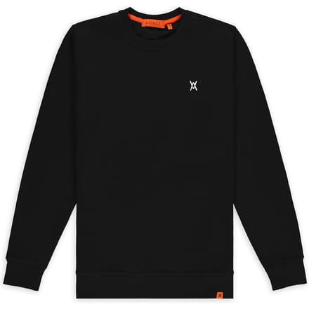 ASPACT Zavi Crewneck Black Taglia: S | Maglioni a maglia Outlet | Unisex | Nero