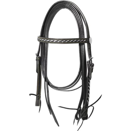 Western paardenhoofdstel van draad met teugels Lakota