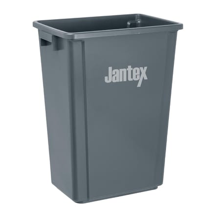 Jantex Smalle Afvalbak Grijs 60ltr - DX965 - Horeca & Professioneel