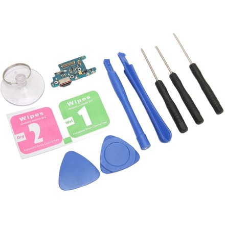USB Oplaadpoort Flex Kabel Vervanging USB Oplader Poort Reparatiekit Mobiele Telefoon Accessoire blue