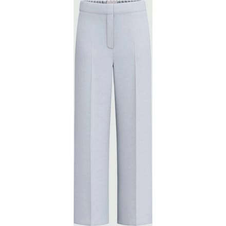 broek bijgesneden vrouw blauw