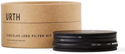 Urth 67mm UV, Circular Polarizing (CPL), ND2-400 Lens Filter Kit