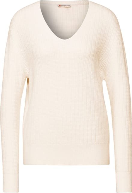 Street one - Pull - Maat L - Vrouwen - Creme - Viscose