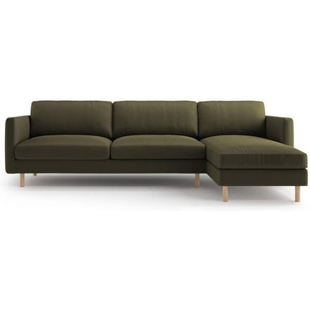 Hoekbank Eden rechts velvet | Micadoni