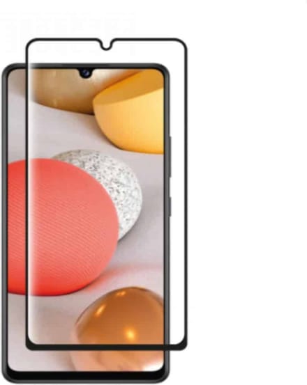Geschikt Voor Samsung Galaxy A42 Screenprotector - Fonu Fullcover Beschermglas - A42 Screen Protector - Glass Protector - Full Screen - Gehard Glas