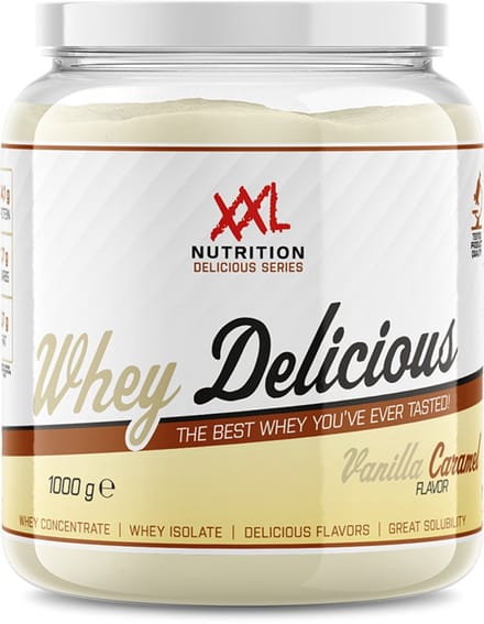 XXL Nutrition - Whey Delicious - Vanille Caramel - Eiwitpoeder - 1000 g