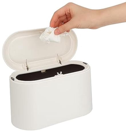 Tafelprullenbak met deksel - 2 liter