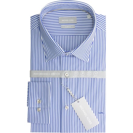 Streepjes slim fit shirt Michael Kors Performance