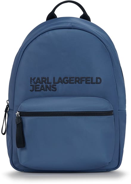 Karl Lagerfeld Jeans Essential Nylon Rugzak Blauw