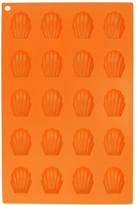 Orion Sillnie - Bakvorm - Silikon - Muschelvorm - Oranje