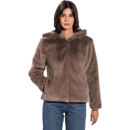 Vrouwelijke hoodie fleece Skidress Inès