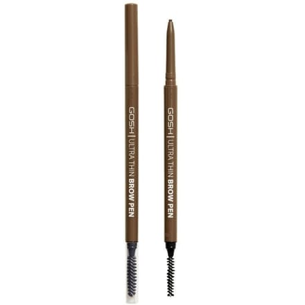 Gosh Ultra Thin Brow Pen #grey Brown 0,09 G