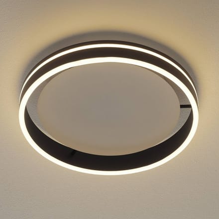 Q-Smart-Home Paul Neuhaus Q-VITO LED plafondlamp 40cm antraciet