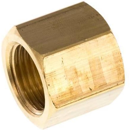 Verloopsok M16 X 1.5 X G1/2'' Messing 16bar 27mm Zeskant [2 Stuks]