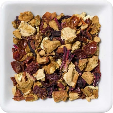 Fruitmelange thee Appel-Citroen 100 gram losse thee in stazak