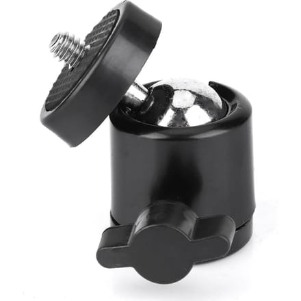 Q29 Aluminiumlegering Mini Kleine Speciale Balhoofd voor Digitale Camera Statief gray
