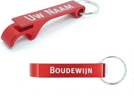 Bieropener Met Naam - Boudewijn