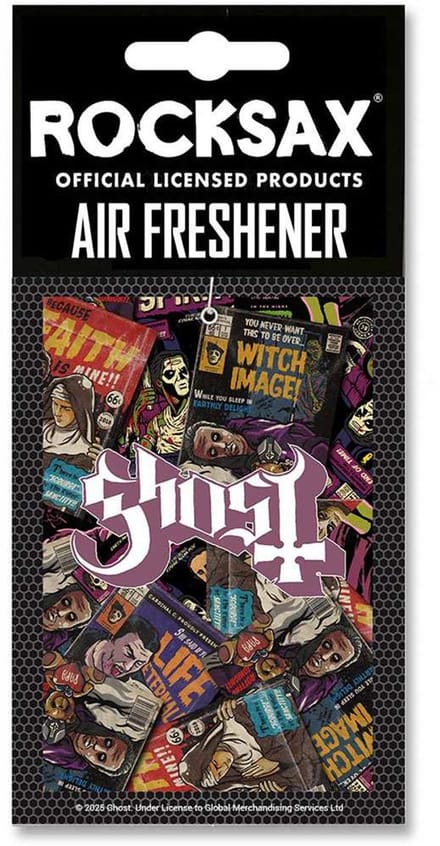 Rocksax Ghost - Magazines Luchtverfrisser - Multicolours