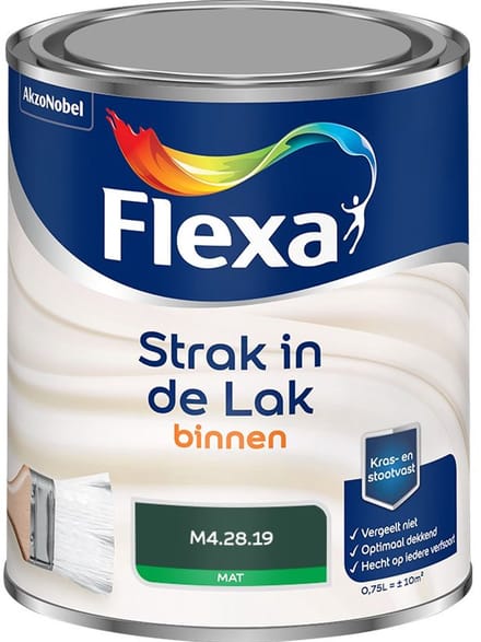Flexa - Strak In De Lak Binnenlak Mat - M4.28.19 - Mengverf - 750 Ml
