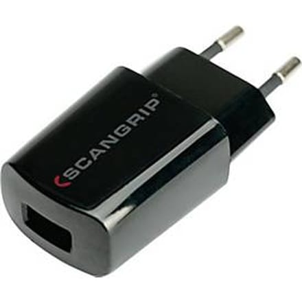 SCANGRIP oplader, USB 2A, stekker type F, B 35 x D 25 x H 80 mm, voor SCANGRIP-producten