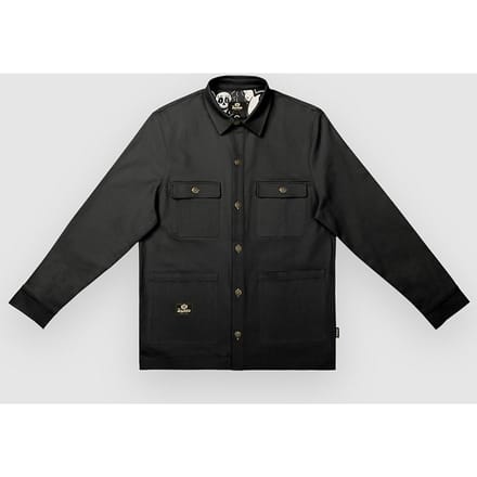 The Dudes Flashy Pattern Over Dave Classic Shirt zwart